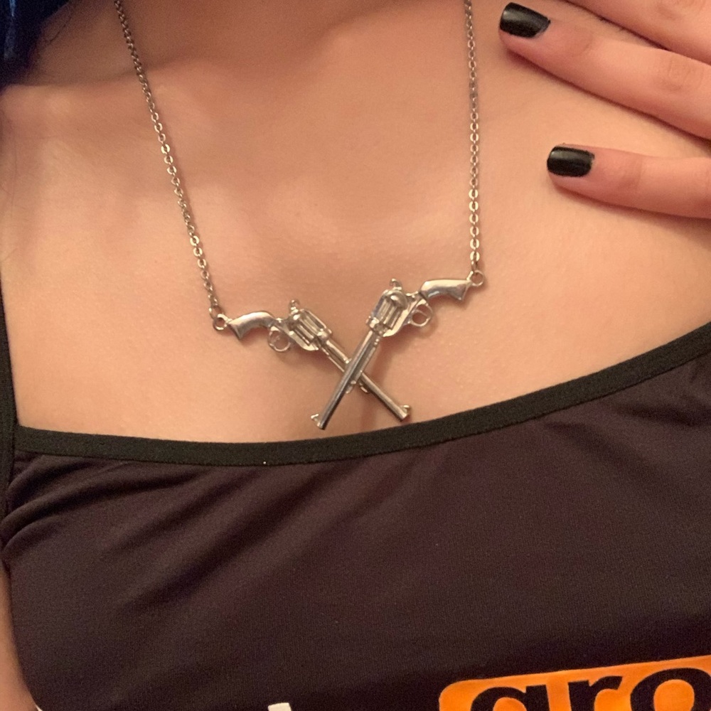 Gun necklace